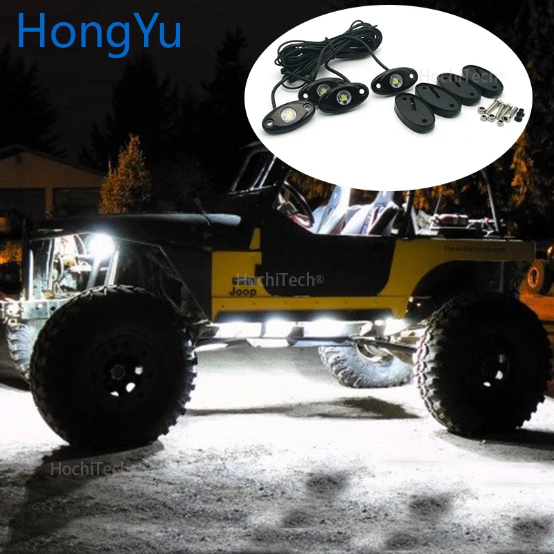 Светодиодный Рок светильник s Водонепроницаемый для Toyota Hilux SR5 REVO Hi Rider