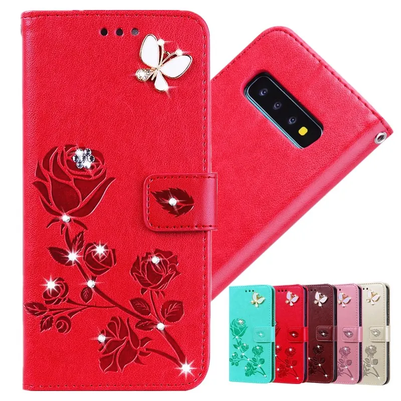 Прозрачный чехол для Samsung Galaxy S21 FE S10 Plus A6 A7 A8 A9 J2 J4 J6 J8 2018 J1 J3 J5 J7 2016 чехол-Кошелек