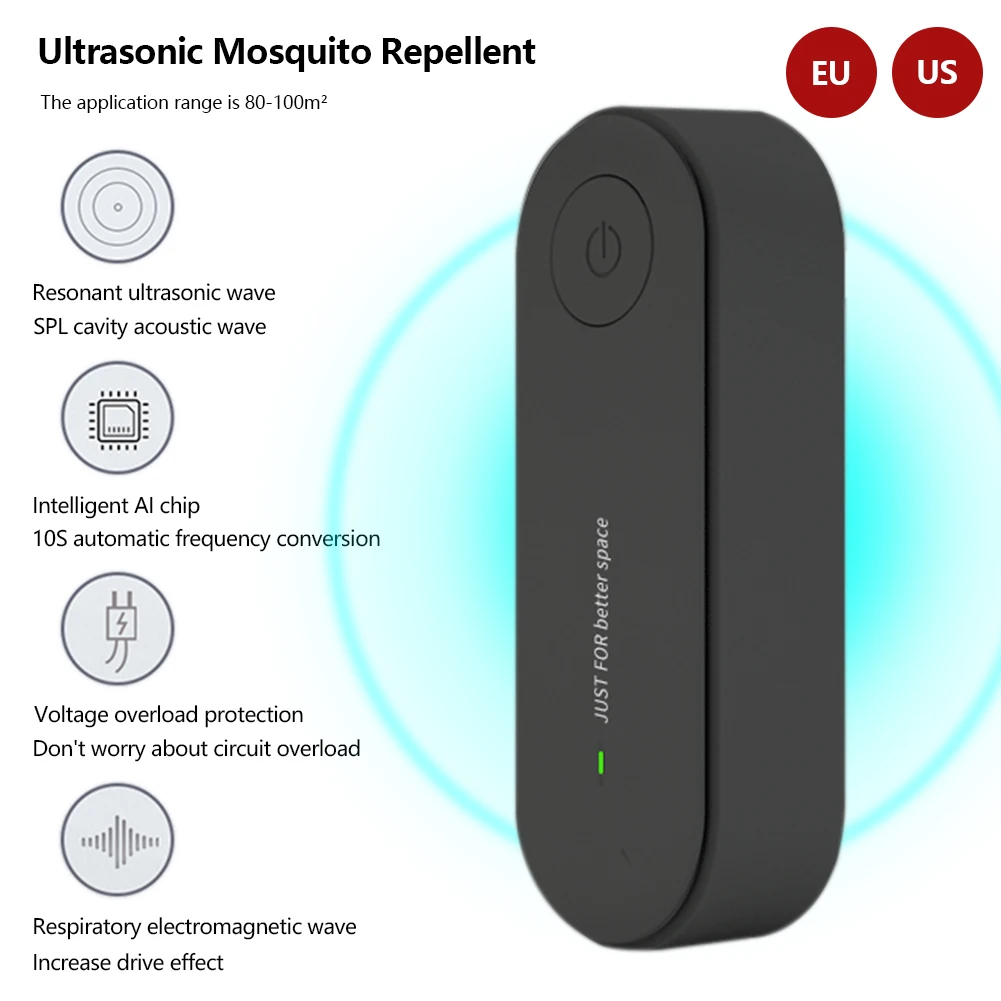 

Home Insect Repellent Ultrasonic Insect Repellent Electronic Insect Killer Flies For Family Bedroom Insecticide Supplies Tools