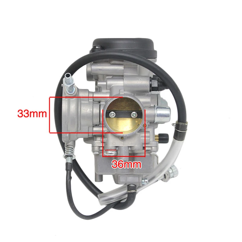 Мотоциклетный карбюратор ALconstar 33 мм PD33J ATV ДВИГАТЕЛЬ Carb KFX400 для Yamaha Kawasaki KODIAK 450 YFM350