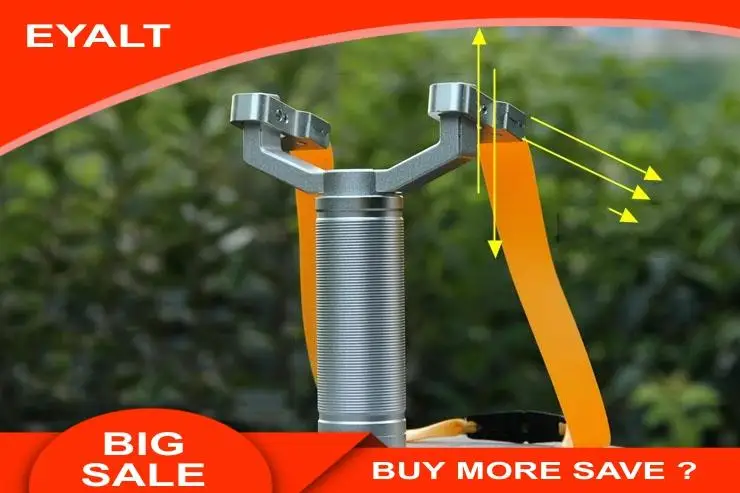 Вращающийся на 360 градусов Рогатка с бантом из титанового сплава высокоточный