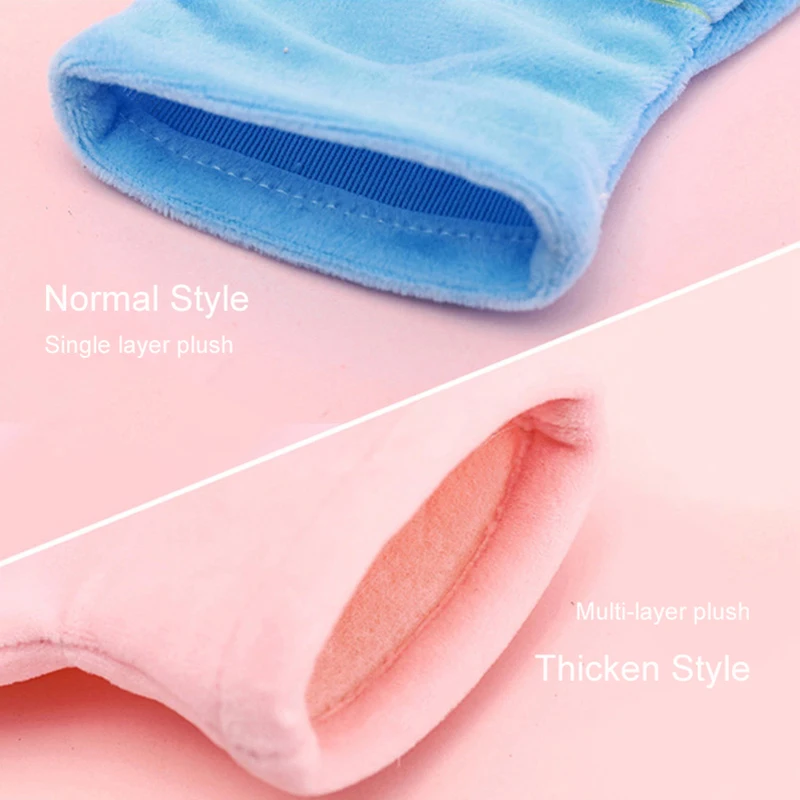 350 мл плюшевая Бутылка горячей воды теплые милые Мультяшные животные ручные