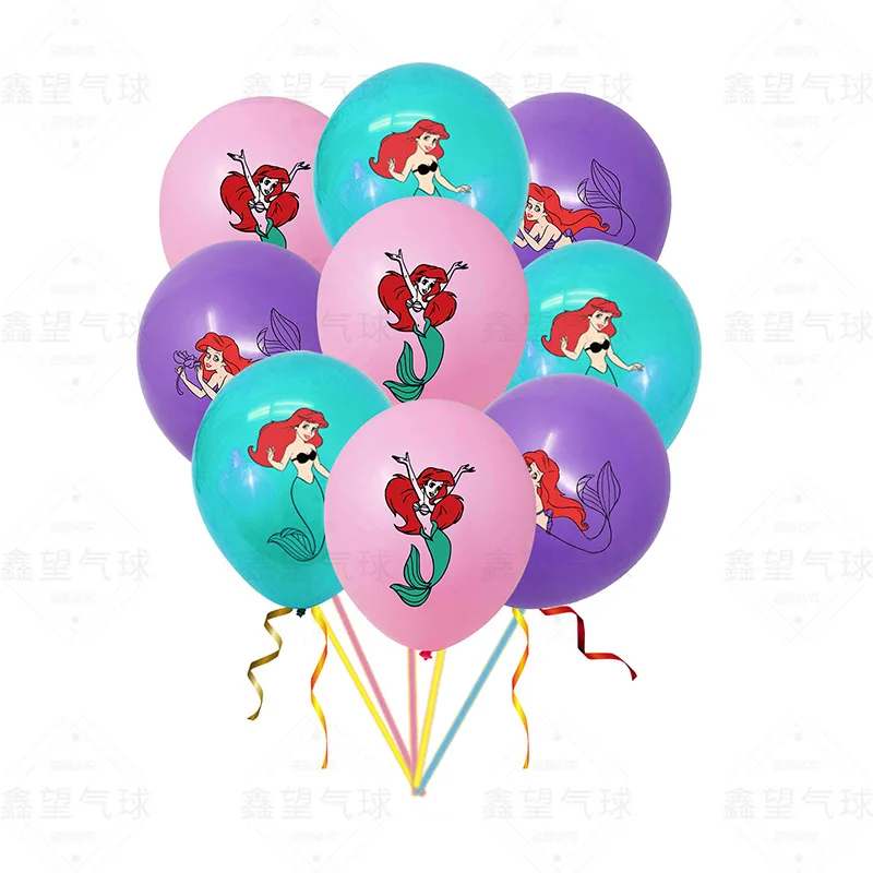 

30pc 12inch 3 Color Mix Mermaid Latex Balloon For Party Decoration