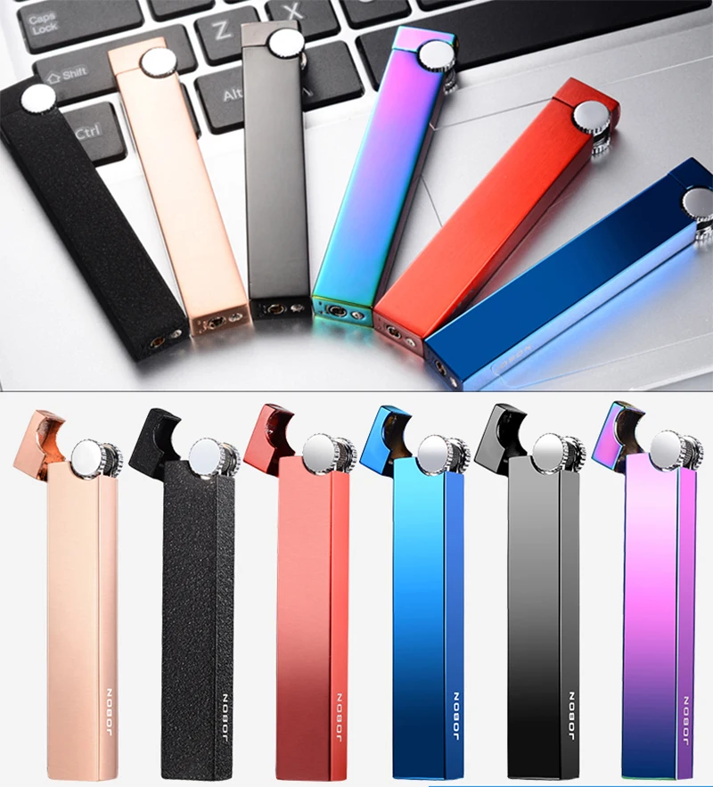 Газовая надувная Зажигалка Jobon мужское открытое огненное колесо Ветрозащитный