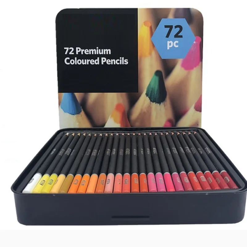 Набор карандашей из свинца и железа, 72 цвета от AliExpress WW