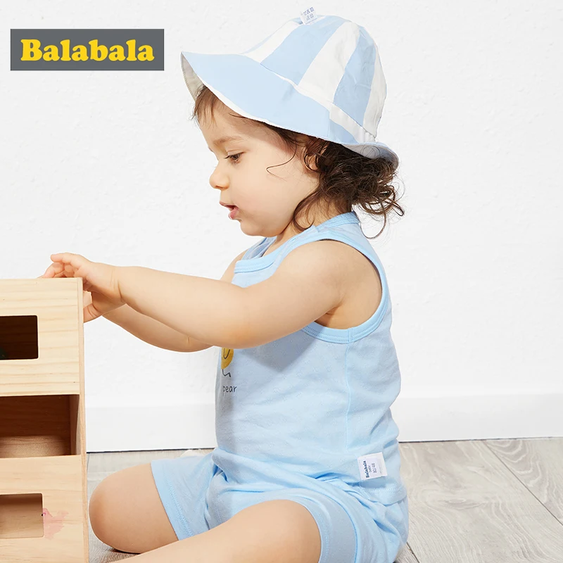 Balabala/Пижамный комплект для мальчиков костюм из двух предметов с короткими