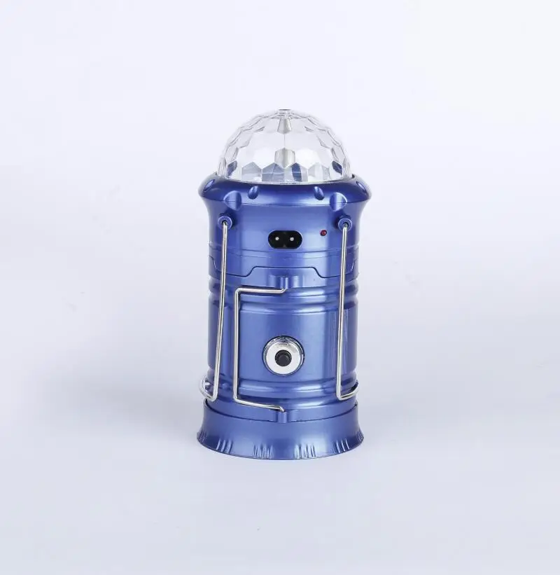 Сценическая Светодиодная лампа RGB на солнечной батарее портативный фонарь для