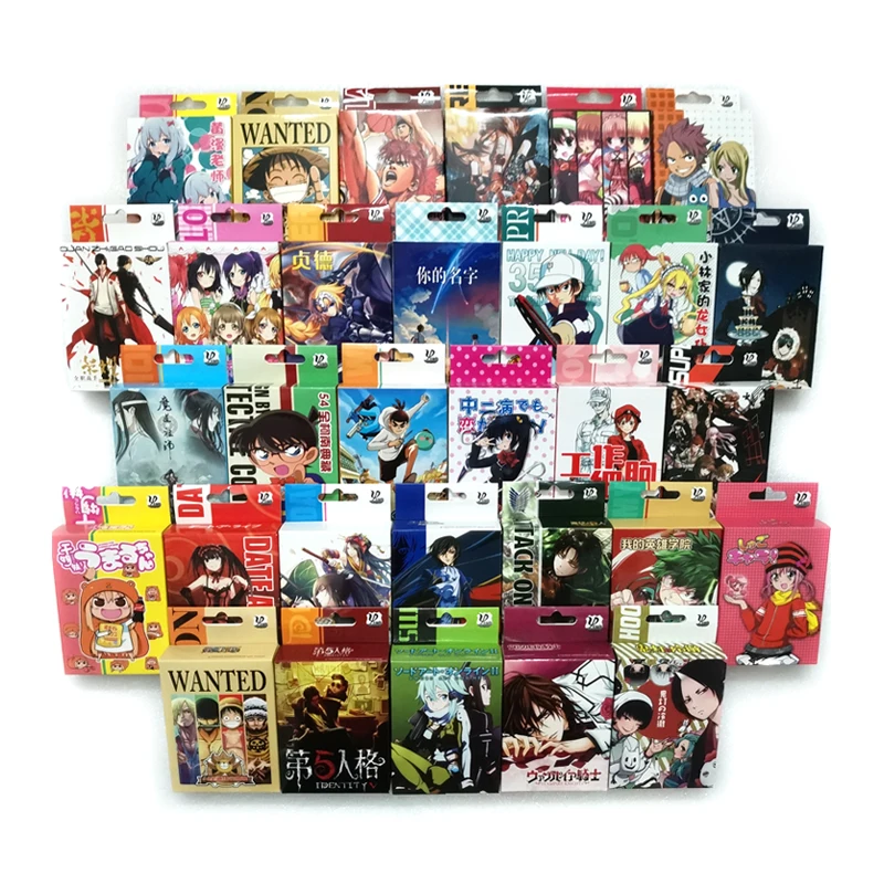 54 шт. карты аниме мультфильм ваше имя Косплей настольная игра в твердом переплете