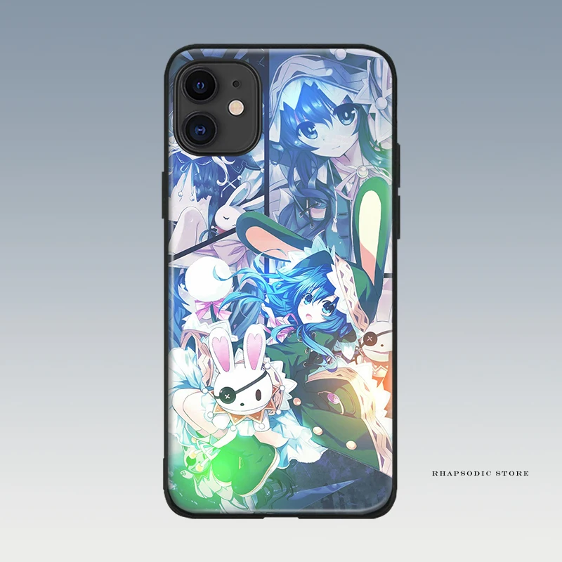 Чехол для телефона Yoshino Himekawa Date A Live аниме для iPhone 6 6s 7 8 Plus X XR XS 11 Pro Max из мягкого силикона.