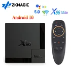 Приставка Смарт-ТВ X96 MATE, Android 10,0, 4 ядра, Wi-Fi 2,45,0 ГГц, 4 + 3264 ГБ