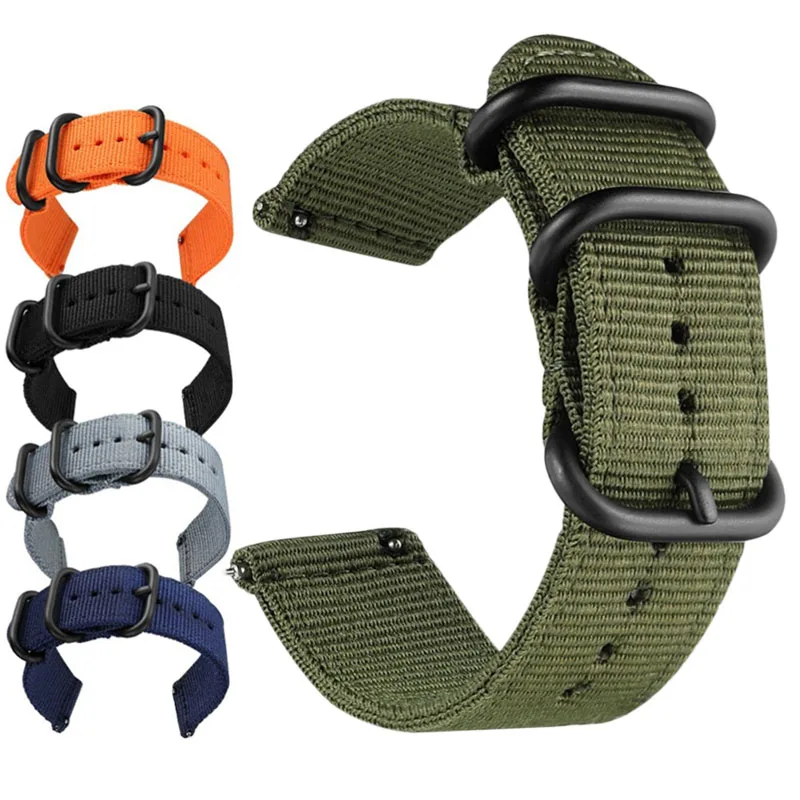 

Ремешок нейлоновый для Xiaomi Huami Amazfit PACE/Stratos 3 2 2S, браслет для часов GTR 2 GTR2 47 мм