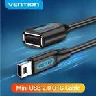 Vention mini usb кабель 0,5 м 1 м 1,5 м 2 м мини usb к usb Дата-зарядному кабелю для сотового телефона MP3 MP4 GPS камера HDD мобильный телефон