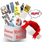 1 упаковка загадочный подарок пакет сюрприз Box10000 + различные алмазные Картины художественные наборы алмазная живопись аксессуары для волос, случайные 3 предмета в комплекте