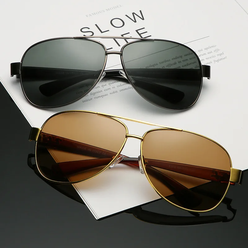 

2021 Classic Sunglasses Fashion Men Driving Glasses Black Pilot Sun Glasses Brand Designer Male Retro Sunglasses For Men/Women