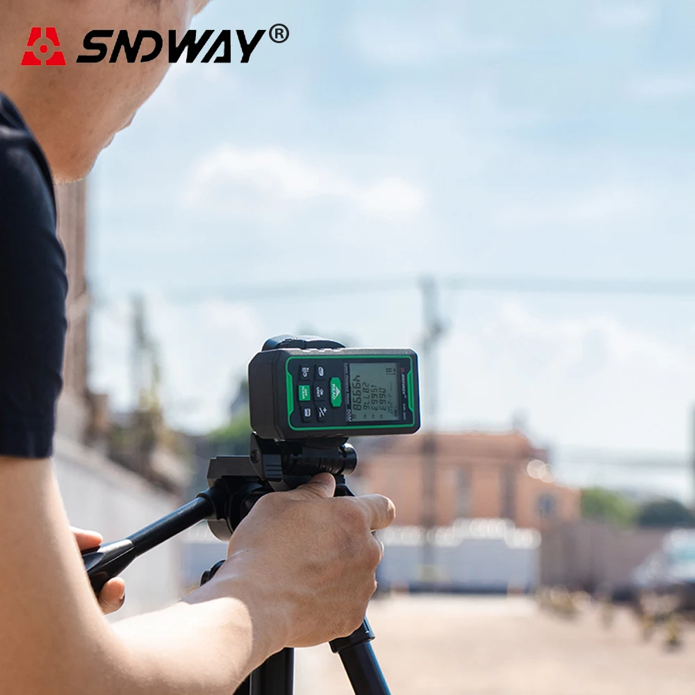 SNDWAY 50 м 70 100 цифровой лазерный дальномер зеленый электронная линейка внутренняя