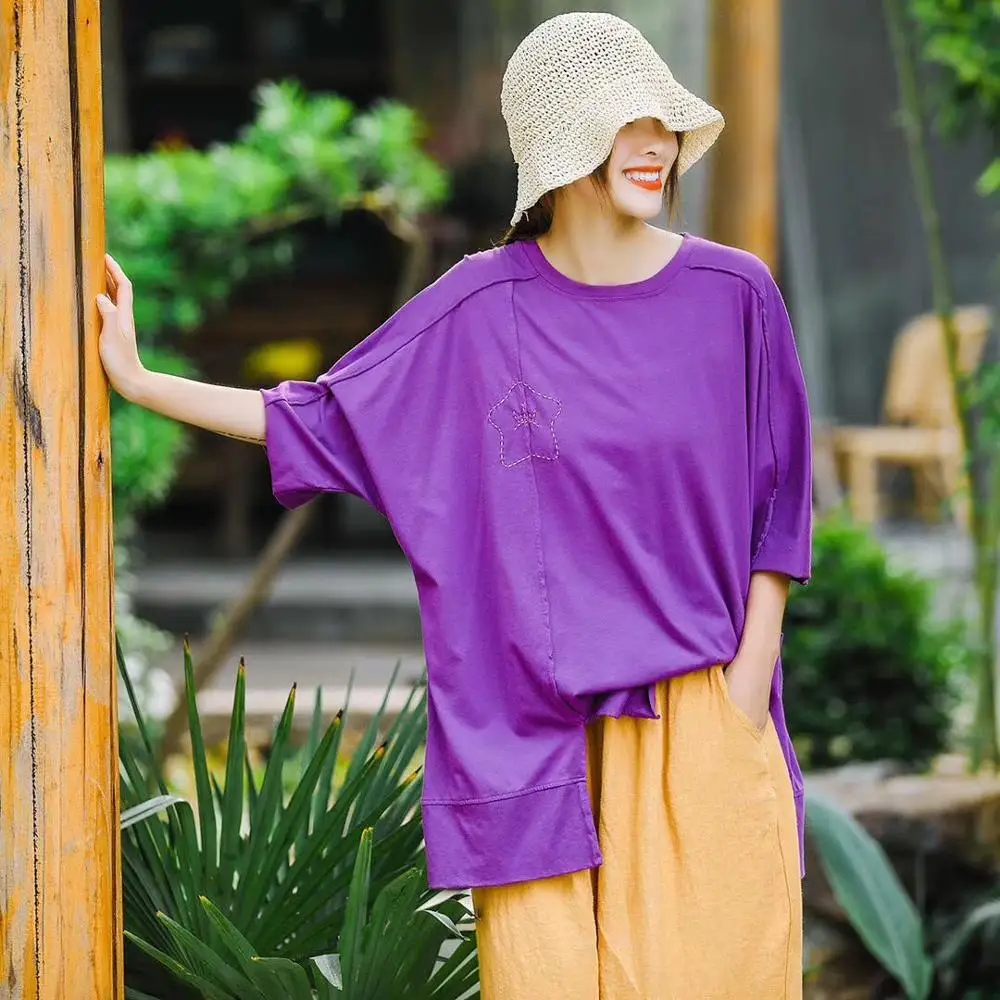 Женский короткий пуловер с круглым вырезом повседневная Универсальная футболка