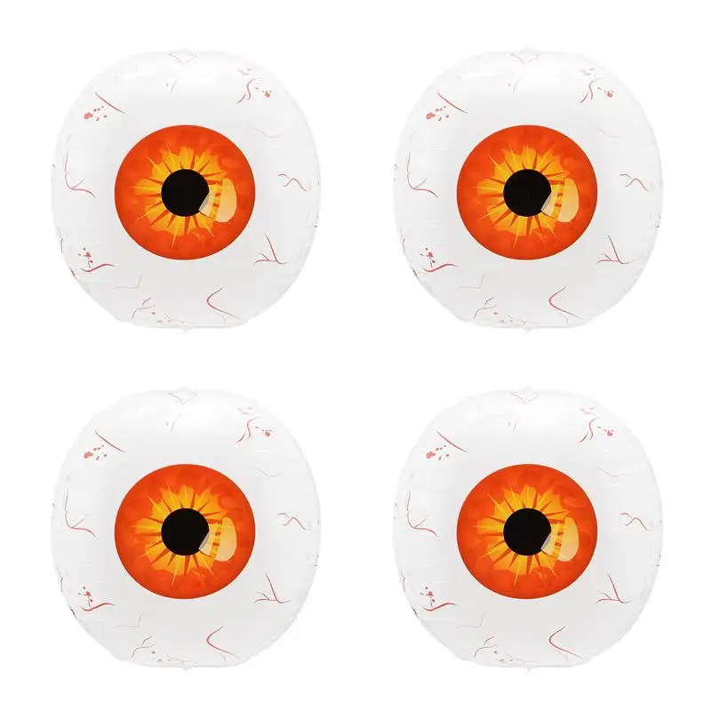 

10pcs Inflatable Eyeball Balloons Aluminum Film Balloon Halloween Party DIY Decorative Balloons Halloween Party Supplies