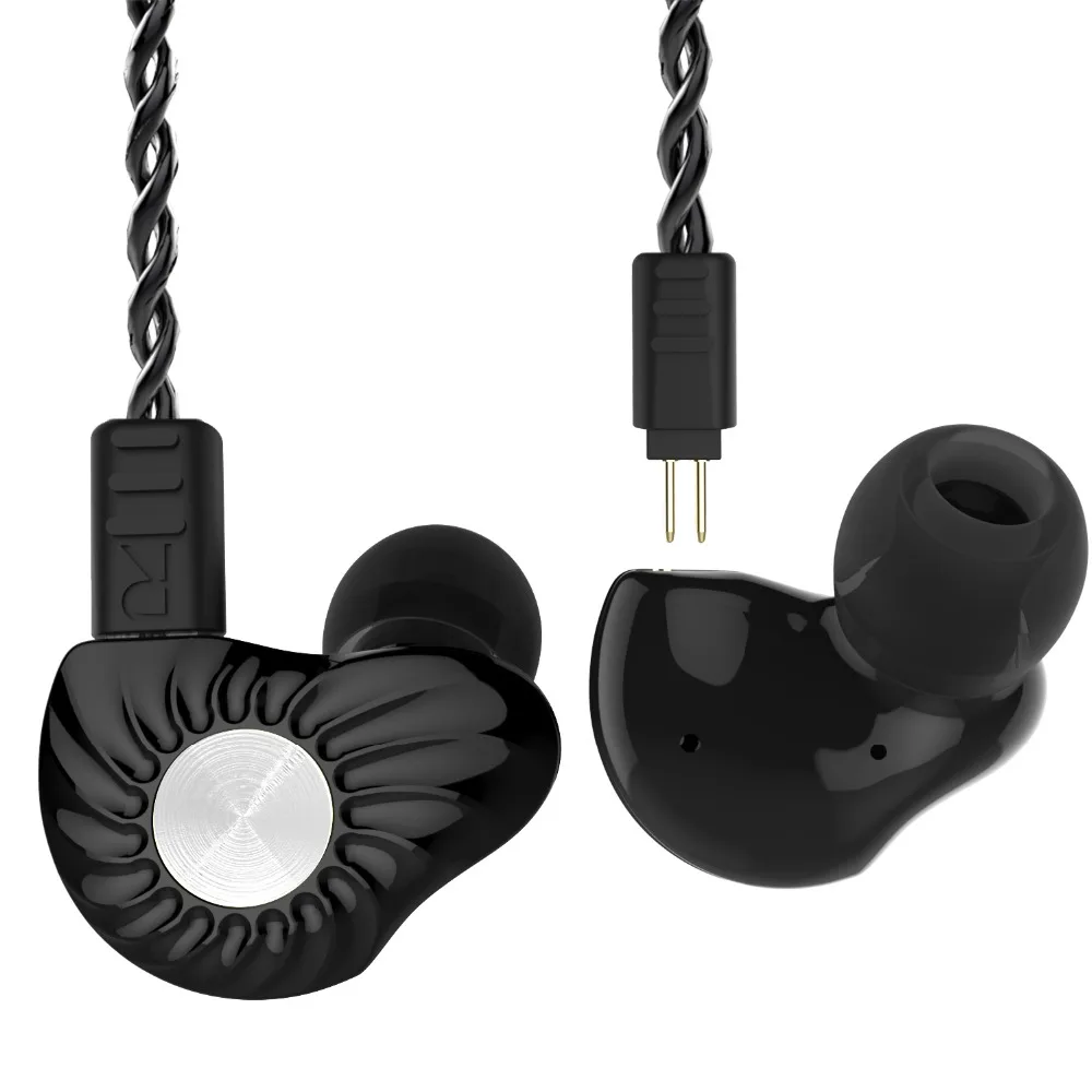 Гибридные наушники Revonext RX8 1DD + 1BA HIFI DJ монитор спортивные для бега