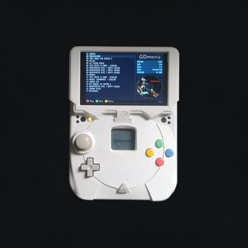 2022 аркадная игра DC портативная консоль Модифицированная материнская плата DREAMCAST