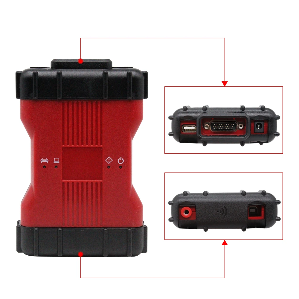 Диагностический инструмент VCM 2 VCMII считыватель диагностики автомобиля с полным