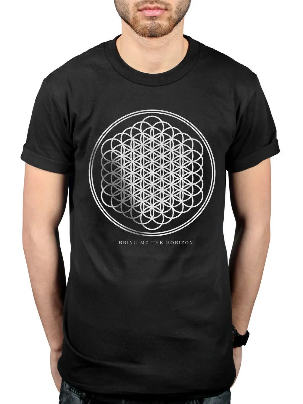 Официальный Bring Me The Horizon Sempiternal Tour футболка больница для душ Bmth | Мужская одежда