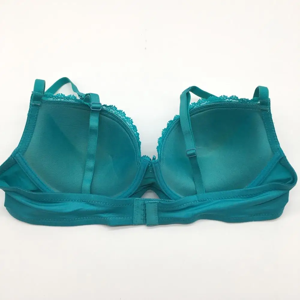 Women Push up Bra For Small Breasted Gathered Padded Plain Underwire Lace Sexy Daily Wear Lingerie Wholesale Lots 2020 New | Женская