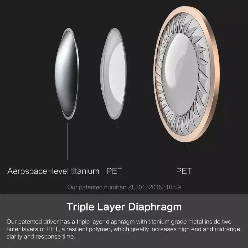 1 plus 1M301 pilote dynamique écouteurs intra-auriculaires casque avec micro pour téléphone confort ergonomice son équilibré |