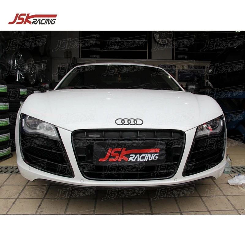 O STYLE сухое углеродное волокно передняя губа для AUDI R8 V8 V10 2008-2015 (JSKADR808026) |