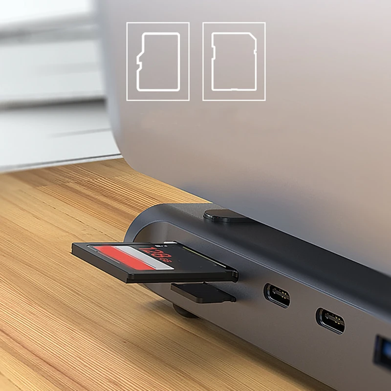 

Docking Station 12 in 1 USB C HUB 4K HDMI VGA 100W PD 2 USB3.0 SD/TF Type-C with for Other USBC Laptop