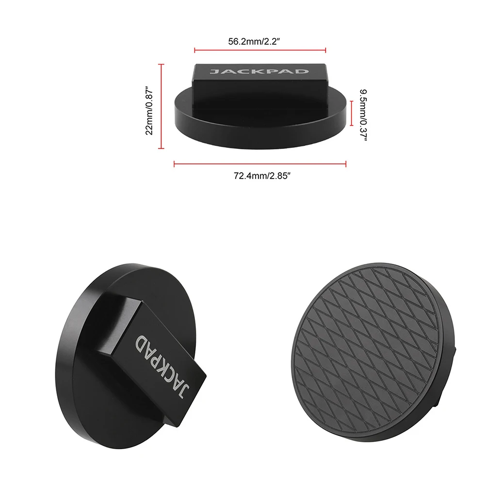 Адаптер Jack Pad анодированный черный для BMW 135 335 535 E82 E88 E46 E90 E91 E92 E93 E38 E39 E60 E61 E63 E64 E65 E66