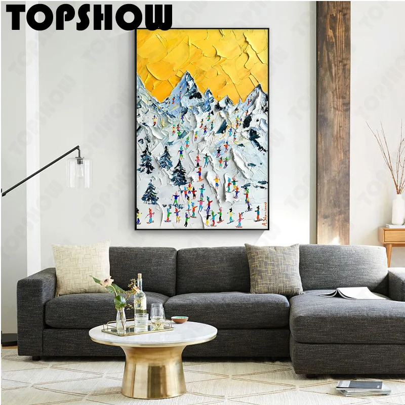 

Картина маслом «Холм монтайн» для дома и гостиной