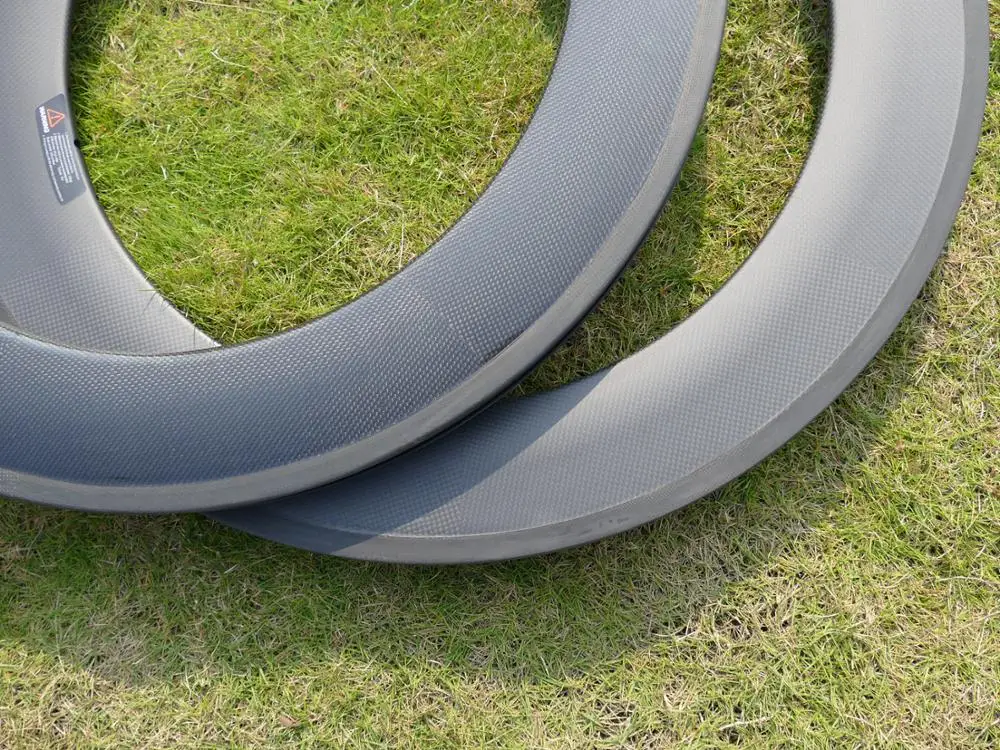 

C8 High Quality Full Carbon Road Bike Clincher Wheel Rim Basalt Brake Surface Rim Depth 88mm Width 25mm Including 1 Pair