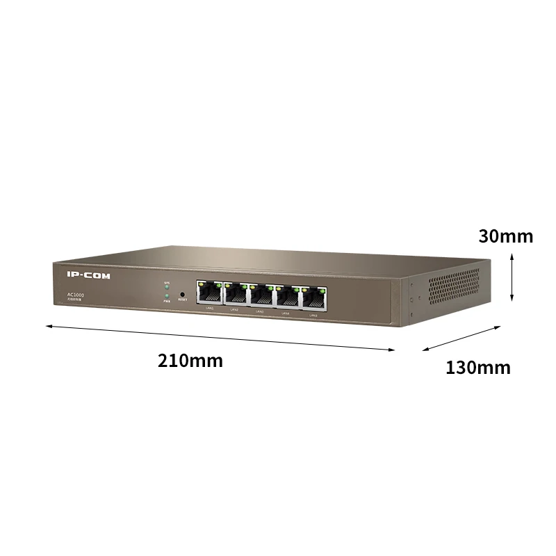 IP-COM AC1000 AP контроллер 5 * Gigabyte RJ45 сетевой порт Максимум 128 APs управление электронная