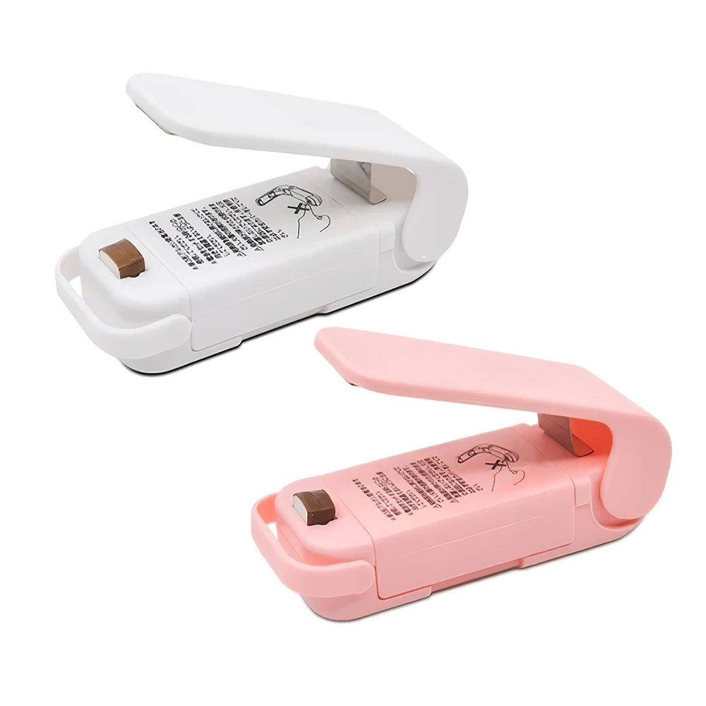

Mini Heat Sealer Household Accessories Plastic Bag Sealer for Storage In The Kitchen Food Snacks Fruits and Vegetables Sealer