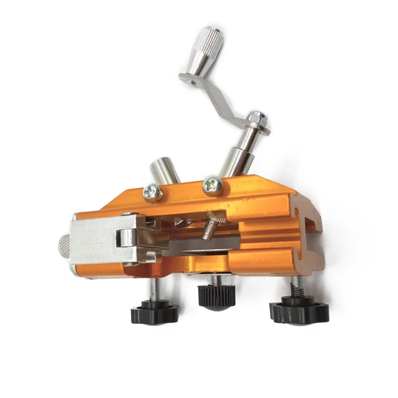 

Chainsaw Chain Sharpening Jig for Chain Saws Electric Saws Make Your Chain Saw Sharp with Hand Crank Lightweight