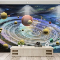 custom self adhesive wallpaper cool childrens universe starry sky mural living room kids backgorund wall 3d sticker home d%c3%a9cor