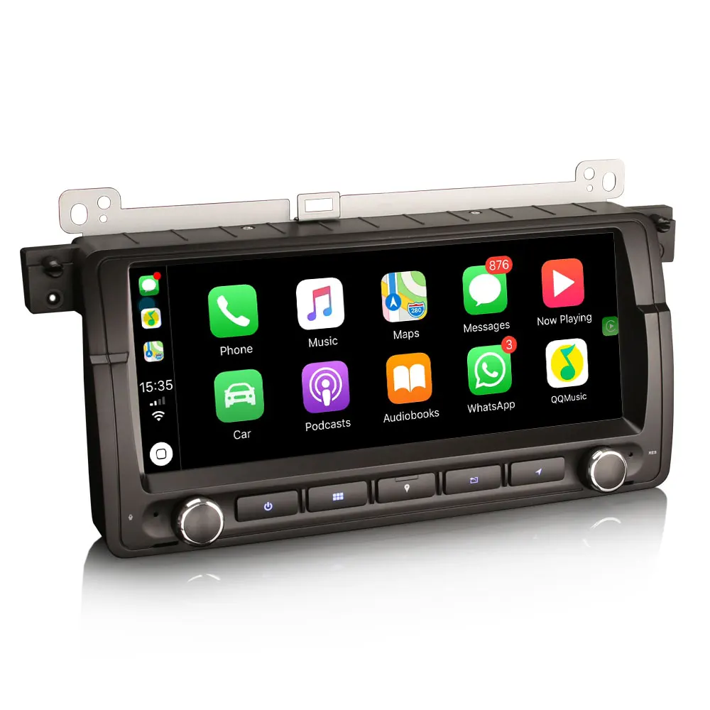 Автомобильный мультимедийный плеер 8 &quotAndroid 10 0 OS GPS Радио система для BMW 3 серии E46