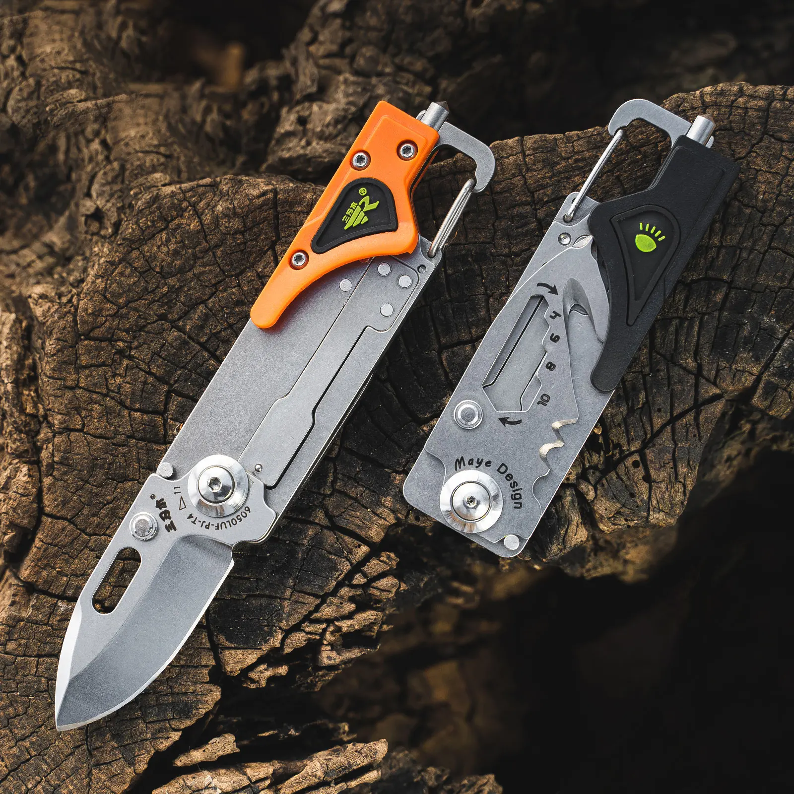 SANRENMU 6050 карманный складной нож для кемпинга охоты EDC Мини острый