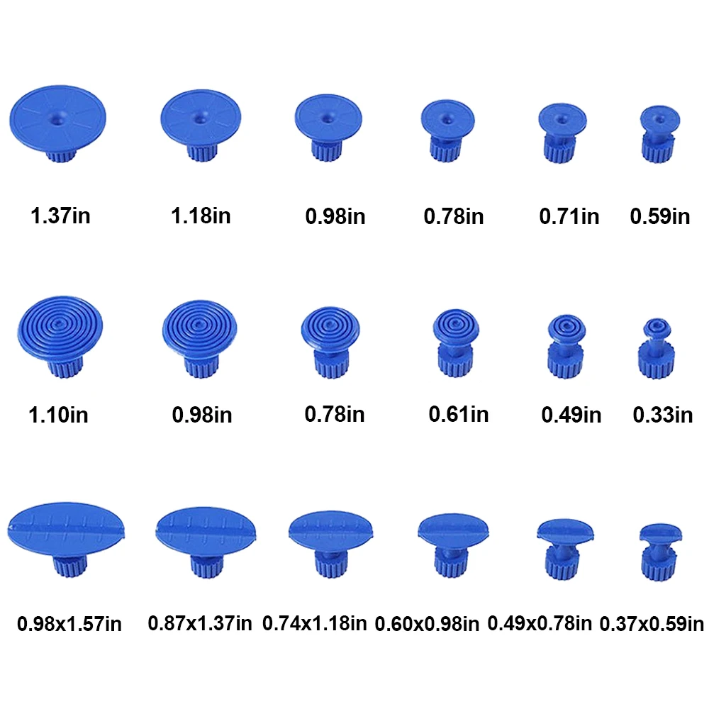 Инструменты для ремонта вмятин на автомобиле с центральным ремешком в виде буквы