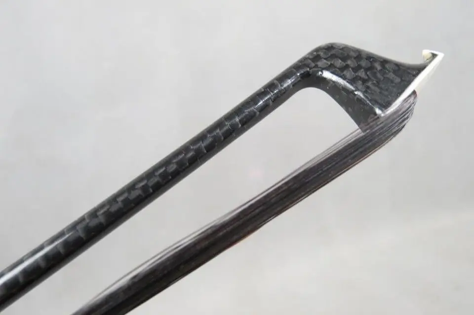 1 шт. прочный профессиональный бант для скрипки из черного углеродного волокна 4/4