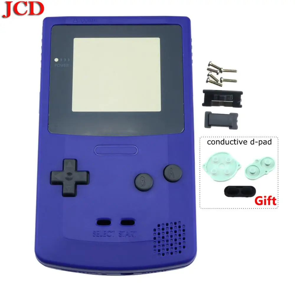 JCD Новинка для GBC полный корпус корпуса чехол Nintendo Ремонт Gameboy цветная часть