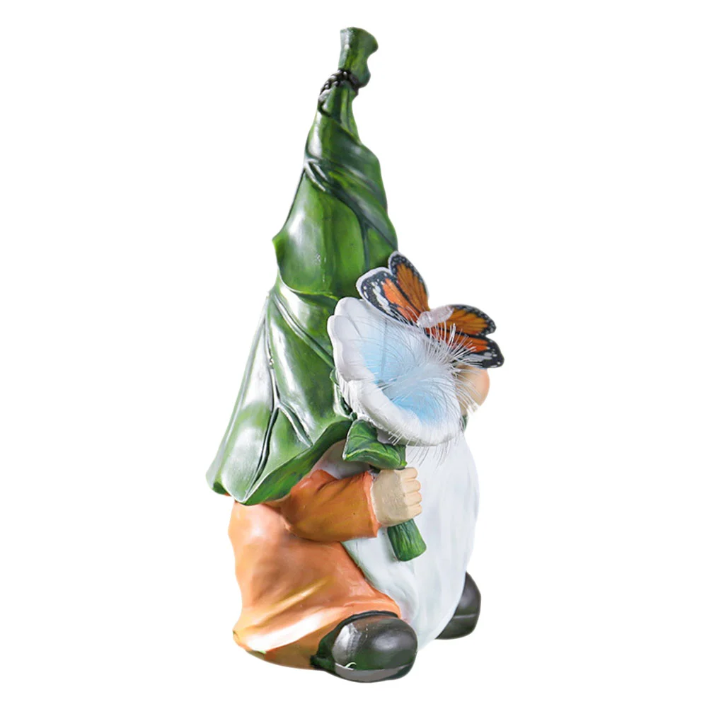 

1 шт., статуэтка, ландшафтное украшение, эльф, маленький человек, украшение из смолы (разные цвета)