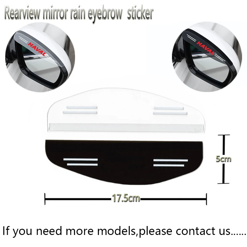 

2pcs Car rearview mirror light eyebrow shield rain sticker For Audi TT Q2 Q3 Q5 Q7 Q8 A3 A4 A5 A6 A7 R8 B5 B6 B7 B8 C5 C6 C7 V8