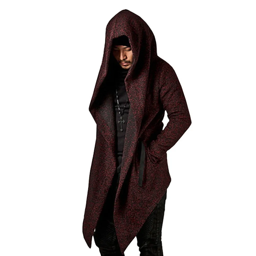 Мужская куртка модель мужское осенне-зимнее однотонное повседневное длинное