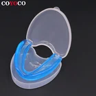 Защита зубов COYOCO, ночная защита для рота, 1 шт., Эва фиксатор для регби, карате, бокса, баскетбола, Бесплатная формировка