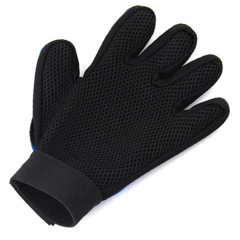 Перчатка-щетка для вычесывания животных товары кошек расческа волос перчатка