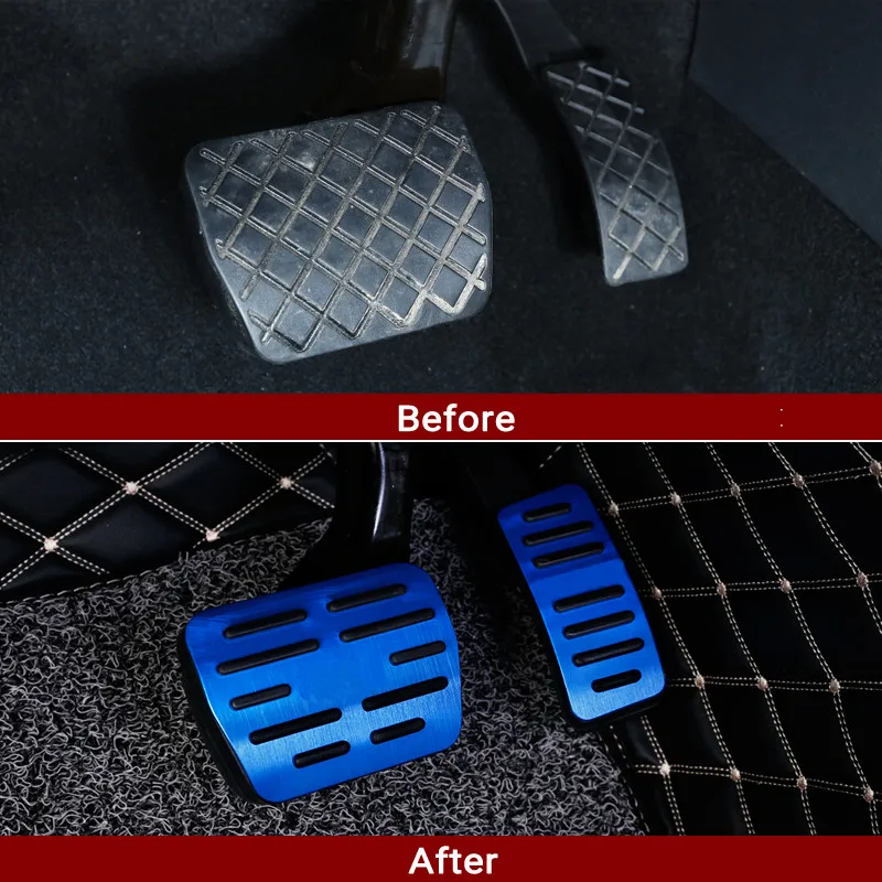 Алюминиевый сплав автомобильный акселератор Газ Тормозная педаль для Skoda Kodiaq 2017