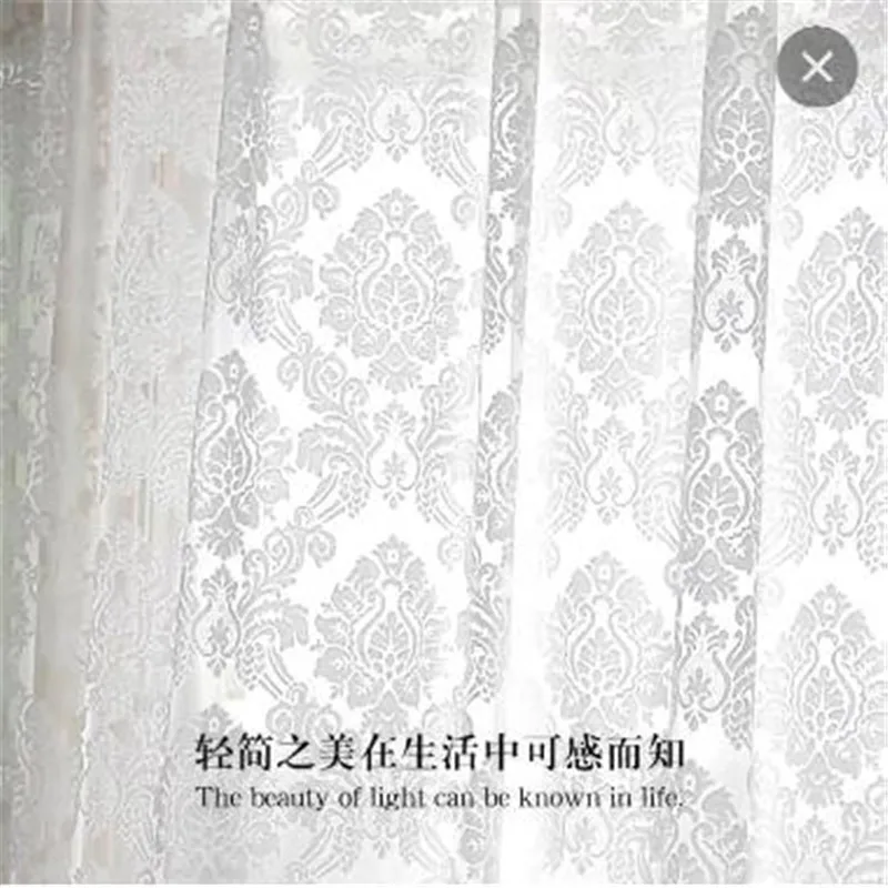 Бархатные занавески в европейском стиле для виллы из ткани прозрачные Занавески