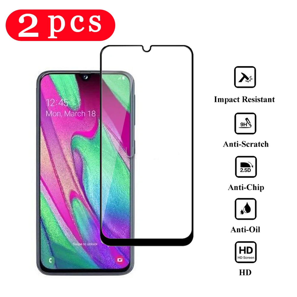 

Закаленное стекло для samsung galaxy A90/A80/A70/A70s/A60/A50/A50s/A40/A30/A20/A20s, Защитная пленка для экрана телефона, 2 шт.