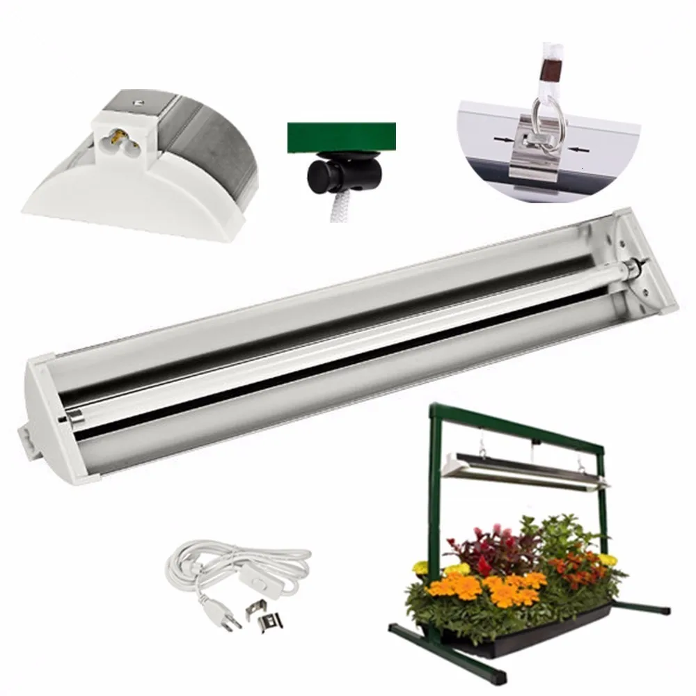 

EDL 2ft 24w 3ft 39w 4ft 54w HO T5 fluorescent fixtures hydroponic grow light